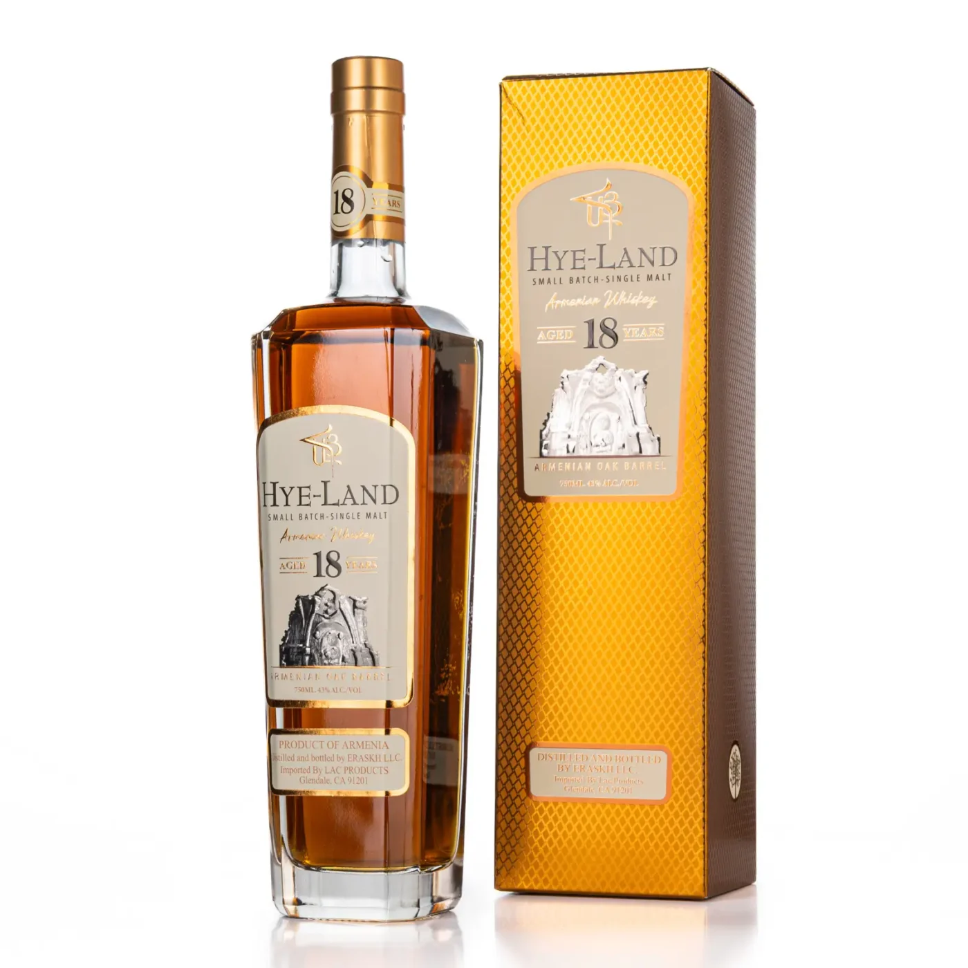 Hye-Land Armenian Whiskey 18 Years Old